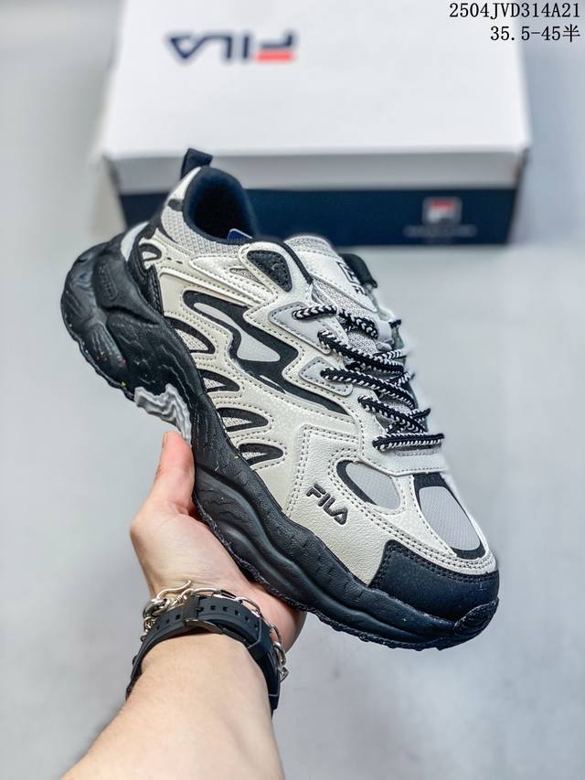 Company-Level Fila Fern Women's Shoes Sports Shoes New Outdoor Dad Shoes Reflect