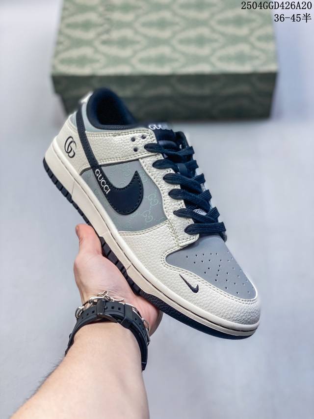 Overseas Hit Limited Sale! High-End Custom Nike Sb Dunk Low Gucci Joint --- Crea