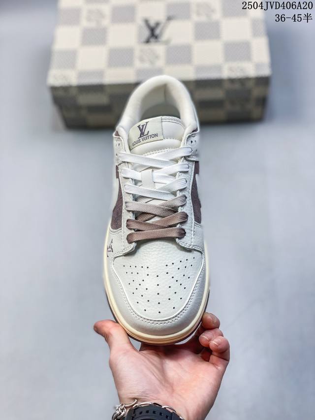 Overseas Hit Limited Sale! Corporate-Level Nike Sb Dunk Low "Lv Co-Branded Denim