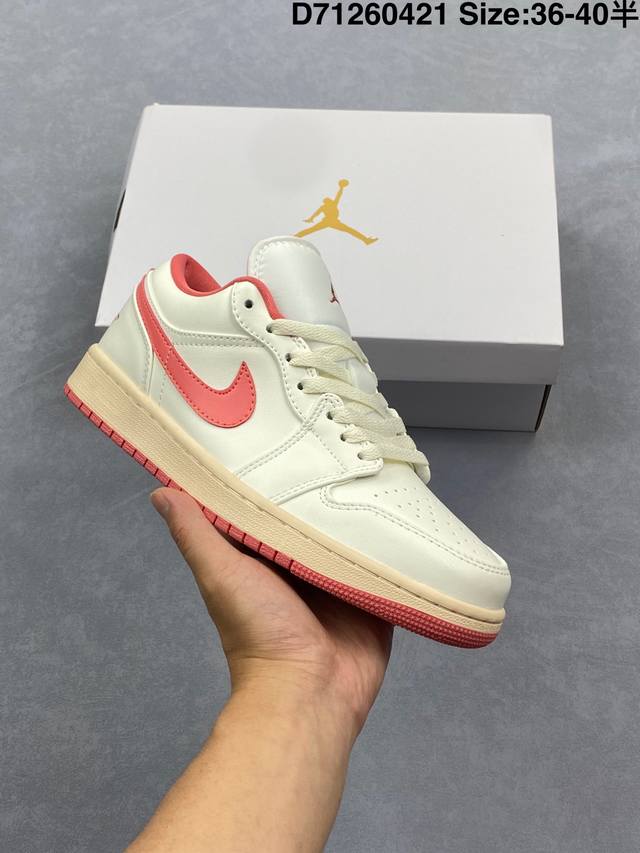 Air Jordan 1 Low Aj1 Joe 1 Low-Top Casual Sneakers Synchronized With The Officia