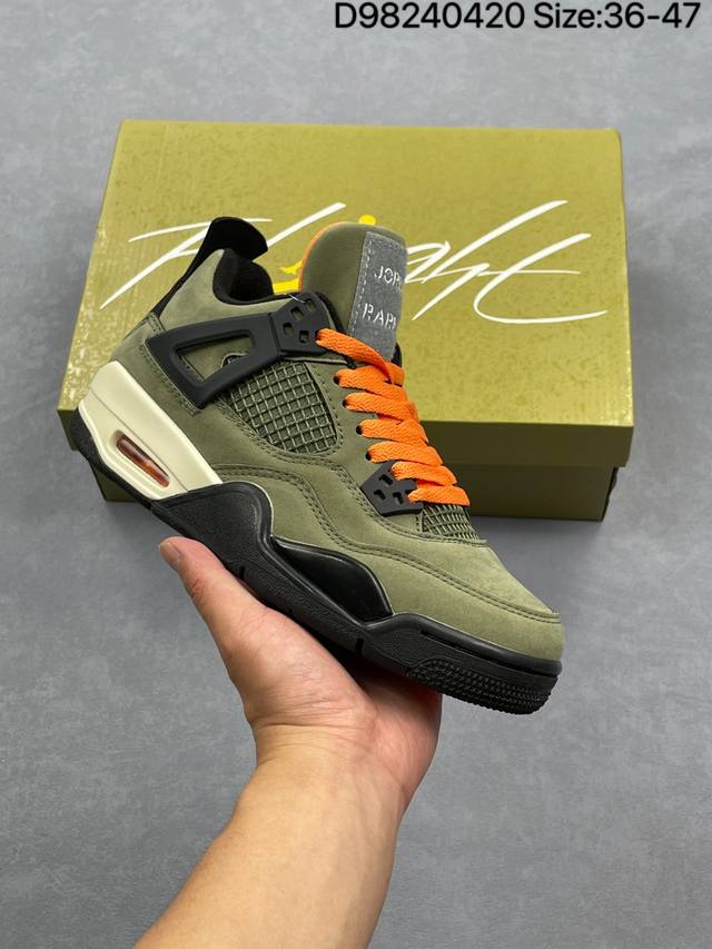 Genuine Air Jordan 4 Retro Michael Jordan Aj4 Generation Mid-Top Retro Casual Sp