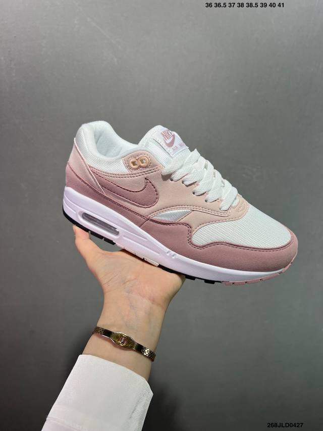 Company-Level Nike Air Max1 Sp Hybrid Technology Breathable Rear Half Air Cushio