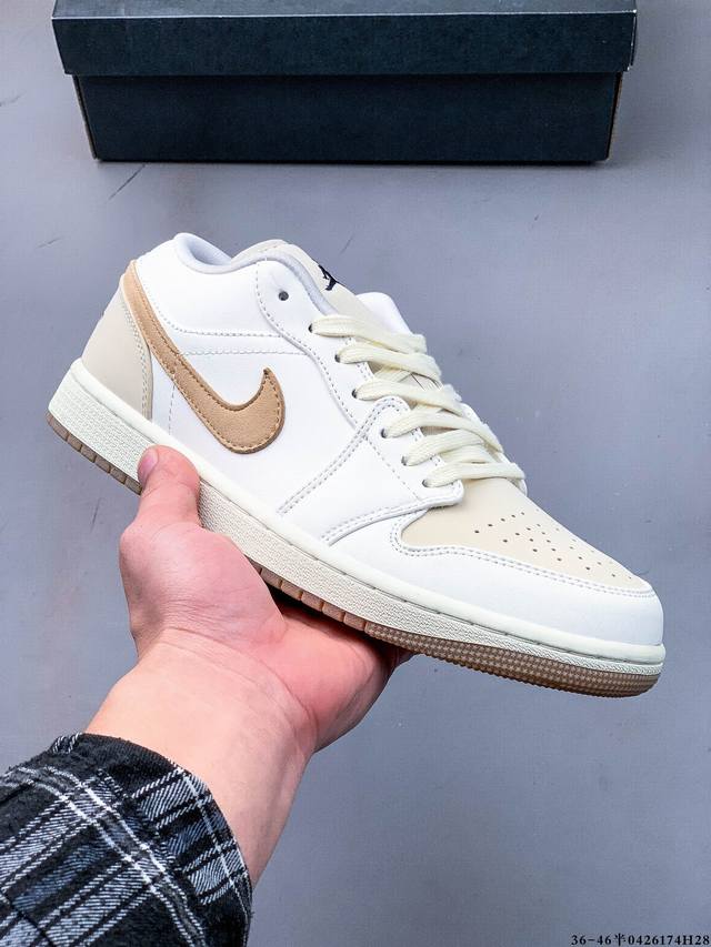 Company-Level First Layer! Nike Air Jordan 1 Low Aj1 Jordan 1 Low-Top Trendy Spo