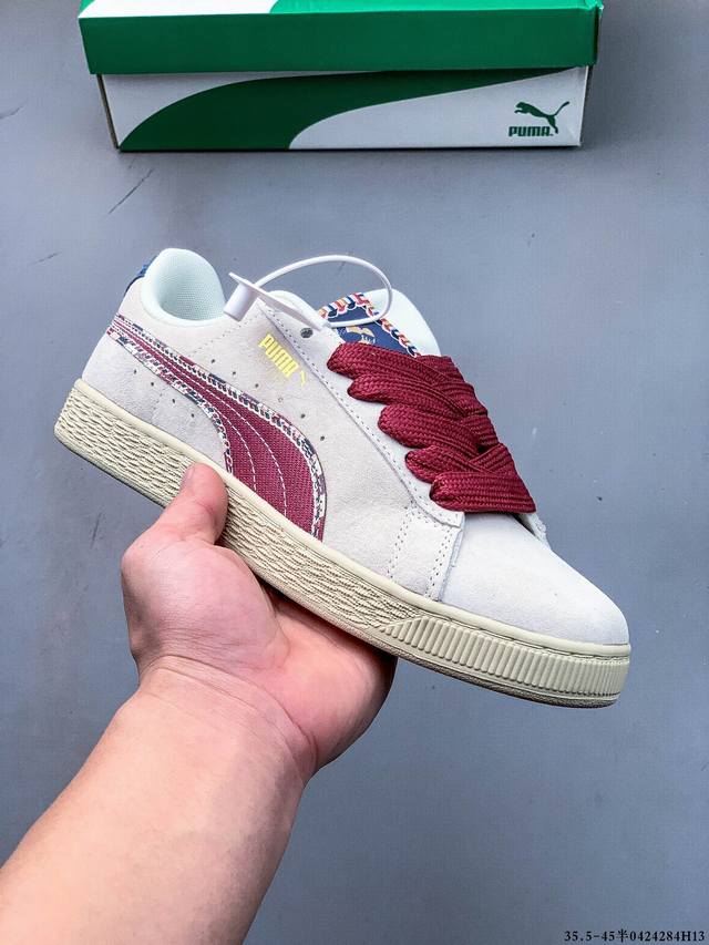 Puma Suede Classic Wn's Celebrity Style Low-Top Casual Sneakers 0424284H13
