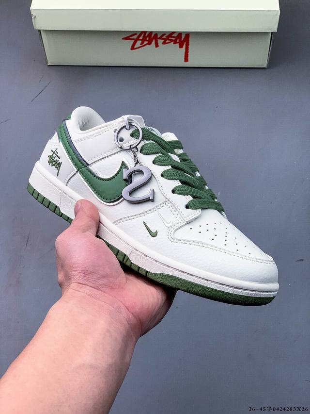 Company Level! Nike Sb Dunk Low Pro Classic All-Match Casual Skateboard Shoes 04