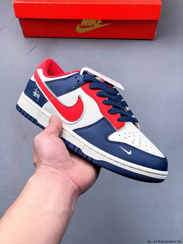 Nike Dunk Sb Low Nike Low-Top Skateboard Shoes Pure Original Production Line! Th