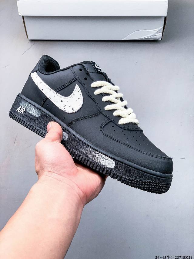 Second Layer Genuine Label! Nike Air Force 1 Low Air Force One Low-Top Classic V