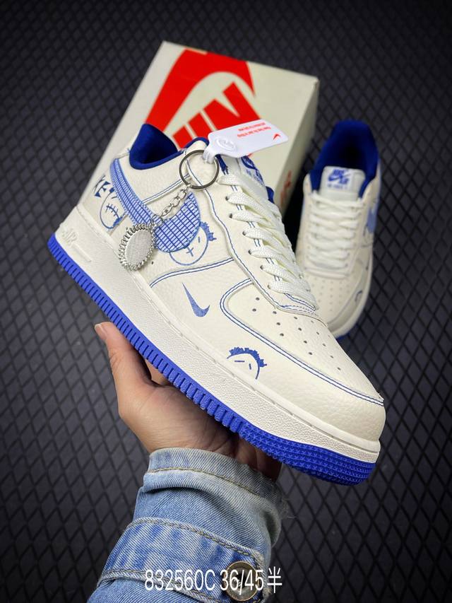 C Corporate-Level Nike Air Force 1'07 Lv8 Original Last And Original Cardboard T