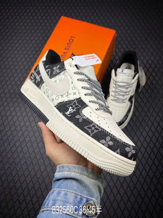 C Corporate-Level Nike Air Force 1'07 Lv8 Original Last And Original Cardboard T