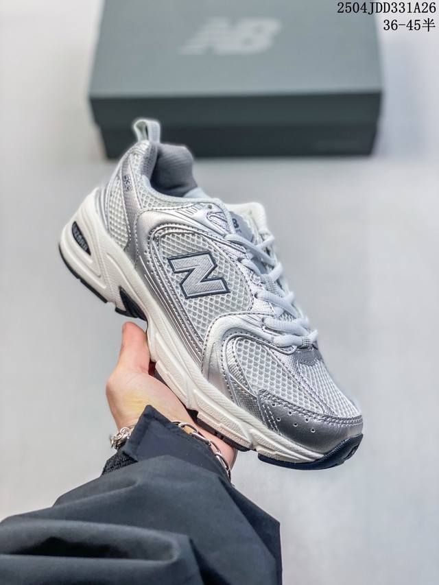 Genuine Label With Half Size! New Balance Made In Usa Nb530 Series American-Made