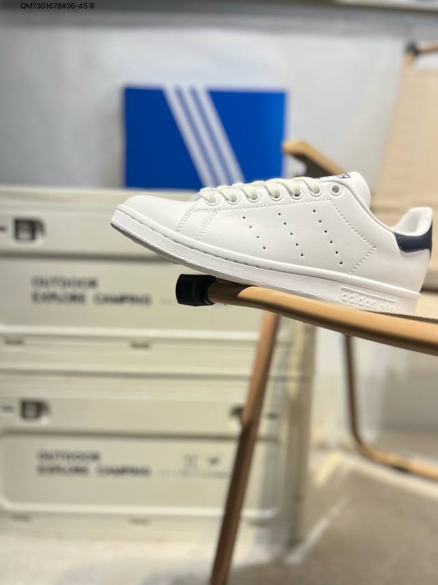 Adidas Stan Smith Smith First Layer Leather Casual Versatile Sneakers Original L