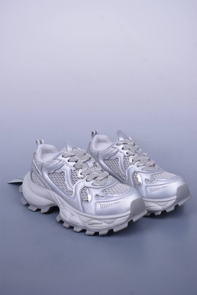 Gg-Cc Chunky Low Thick-Soled Height-Enhancing Sports Daddy Shoes Produced By Gua