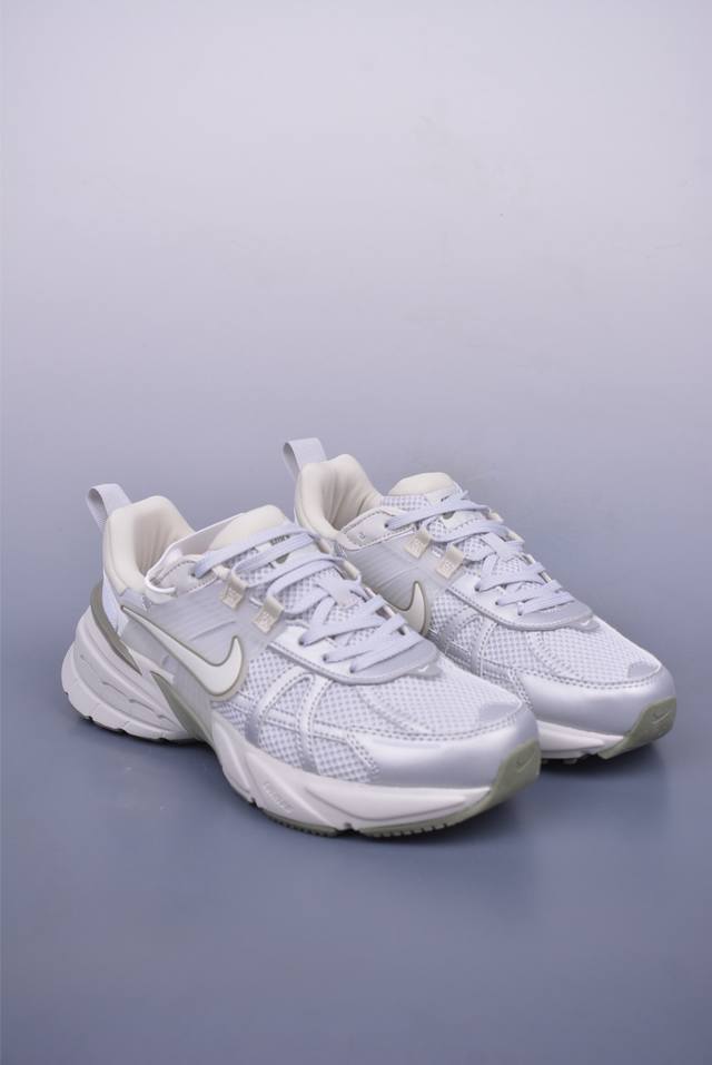 Nike V2K Runtekk Corporate Version Shock-Absorbing And Non-Slip Retro Low-Top Ru
