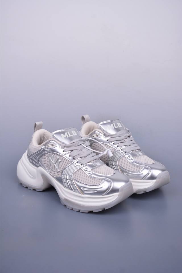 Mlb Xlg Chunky New York Yankees Trendy And Fashionable Thick-Soled Sports Shoes