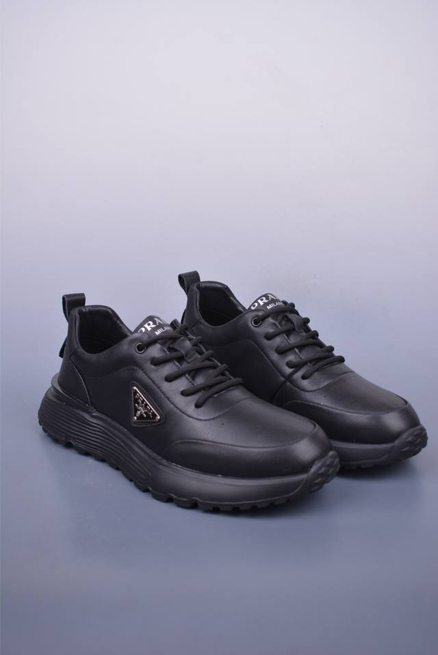 Prada Prada Guangdong Factory Quality Counter Synchronization Thick-Soled Logo L