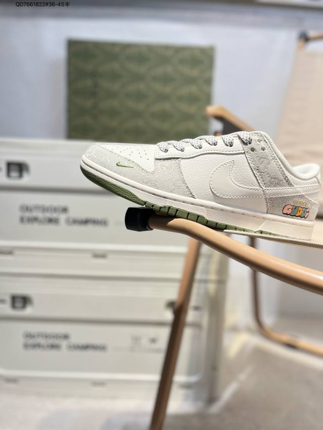 Nike Sb Dunk Low "Gucci Joint" Anniversary High-End Custom Low-Top Casual Shoes