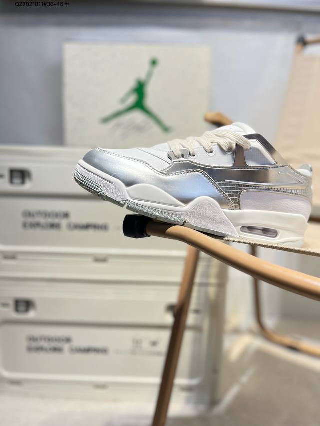 Nigel Sylvester X Air Jordan 4 Rm Aj4 Qiao 4 Joint Low-Top Culture Basketball Sh