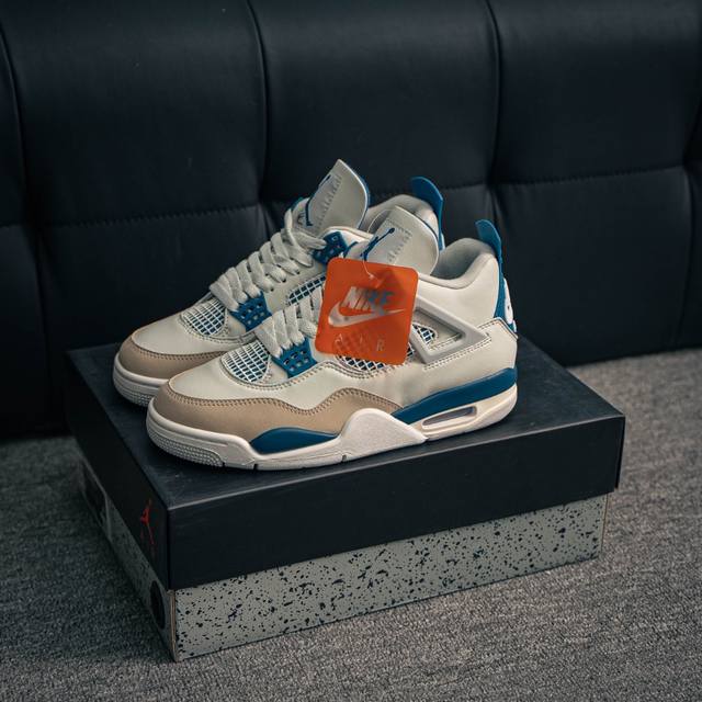 Core Private Nike Air Jordan 4 Retro Michael Jordan Aj4 Generation Mid-Top Retro