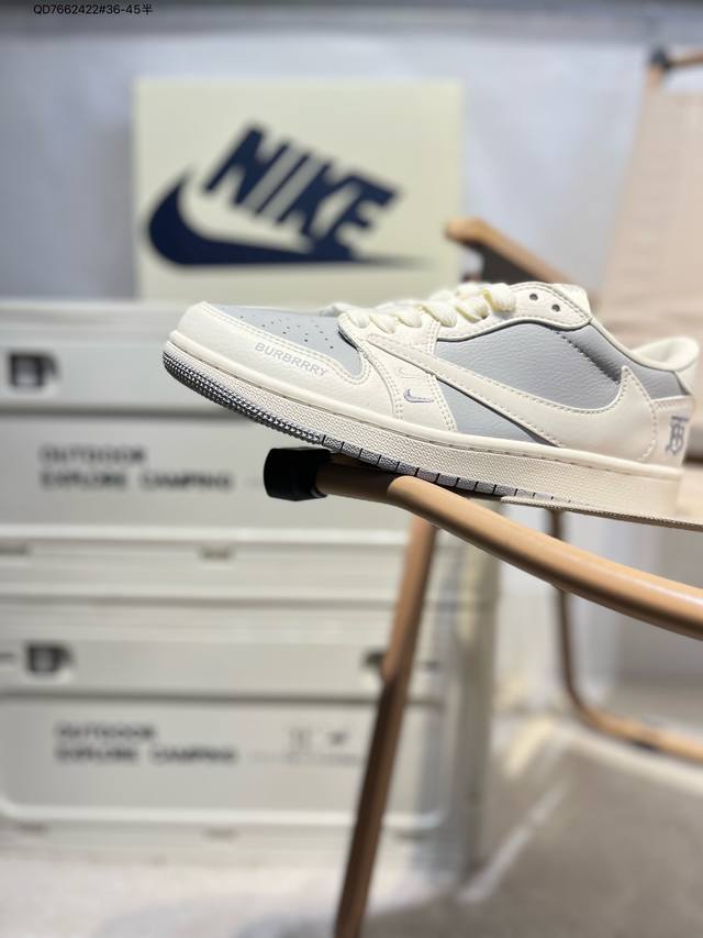 Company-Level Top-Layer Leather Jordan Air Jordan 1 Low Aj1 Low-Top Series Baske