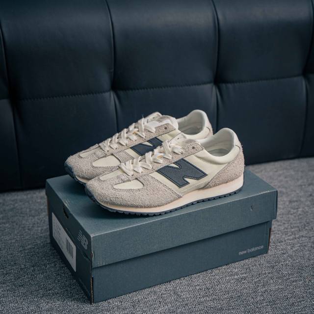 Core Private New Balance Nb 471 Series Fabric Cow Split Leather Retro Fashion No