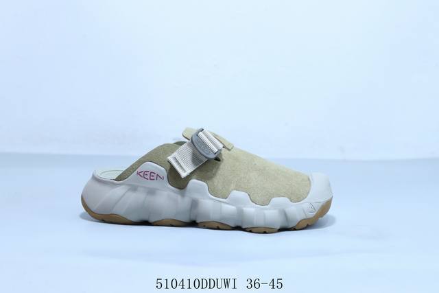 Keen Uneek Flat-M Flat-Soled Half-Support Woven Stretch Casual Water-Resistant O