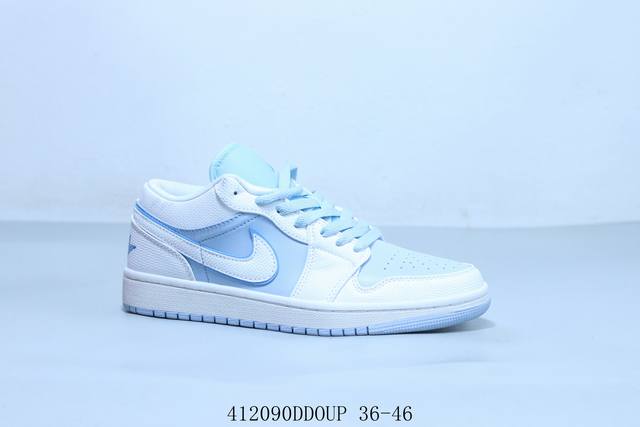 Jordan Air Jordan 1 Low Aj1 Jordan 1 Low-Top Retro Cultural Casual Sports Basket