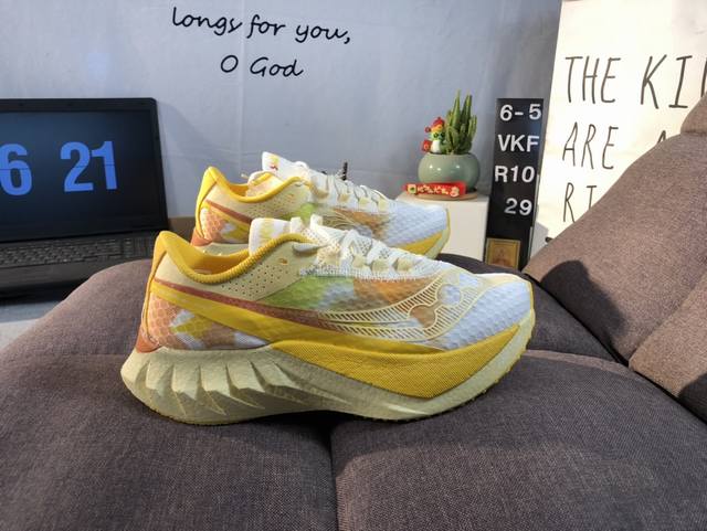 Company-Level Saucony Endorphin Pro4 Series Men's And Women's Low-Top Cushioned