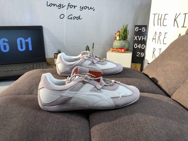 Puma Bella Ut Low Series Low-Top Thin-Soled Retro-Style Classic Casual Shoes. Si
