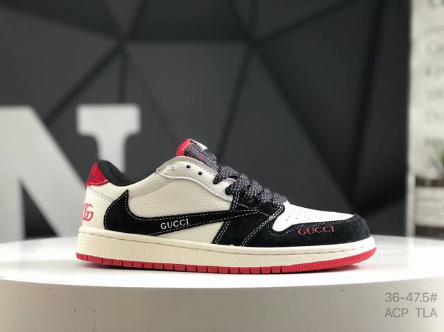 Nike Air Jordan Aj1 Low X Givenchy Reverse Hook Low Custom Colorway, Original Fa