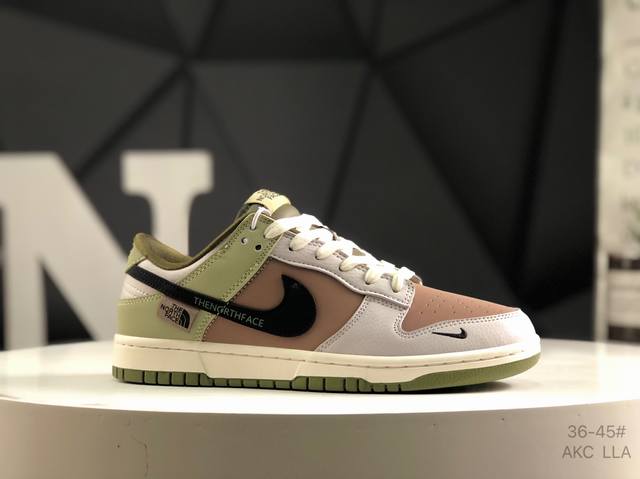 Overseas Bestseller Limited Release! High-End Custom Nike Sb Dunk Low North Face