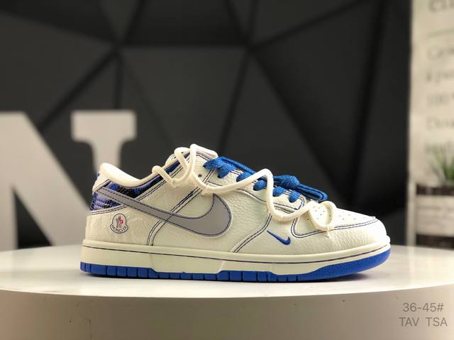 Full-Grain Leather With Half Sizes Nike Supreme X Jordan Air Jordan 1 Low Aj1 Lo