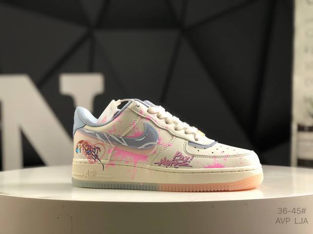 Company-Grade With Half Sizes Nike Air Force 1 Low Low-Top Casual Sports Skate S