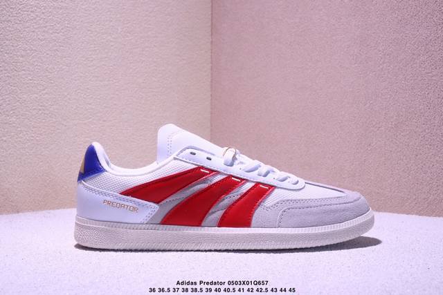 Authentic Half-Size Adidas Predator Mundial Men's And Women's Low-Top Casual Sho