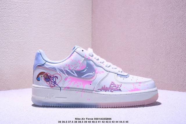 Company-Level Nike Air Force 1 Low '07 Air Force One Low-Top Casual Skate Shoe,