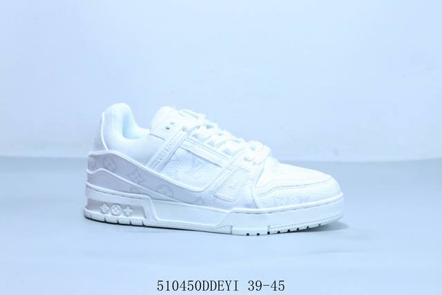 Louis Vuitton Lv Trainer Low-Top Casual Skate Shoes 510450Ddeyi 39-45