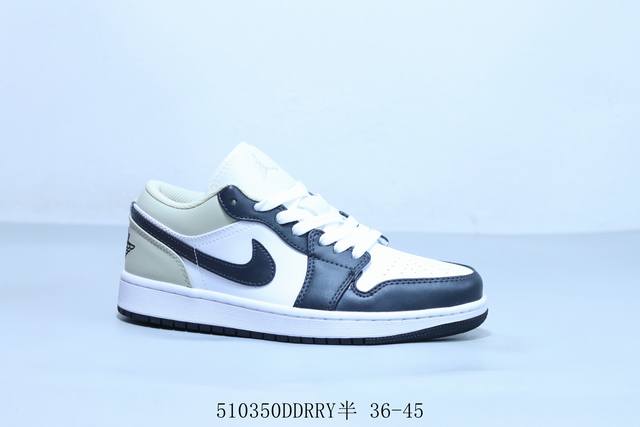 Jordan Air Jordan 1 Low Aj1 Jordan 1 Low-Top Retro Cultural Casual Sports Basket