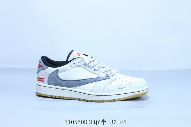 Jordan Air Jordan 1 Low Aj1 Jordan 1 Low-Top Retro Cultural Casual Sports Basket