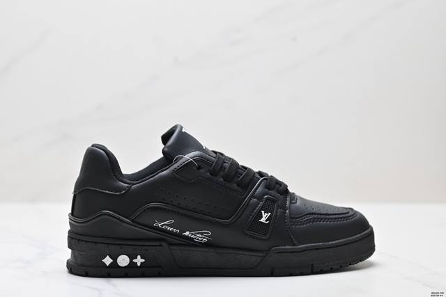 Authentic Louis Vuitton Trainer Sneaker Low Casual Sports Culture Versatile Boar