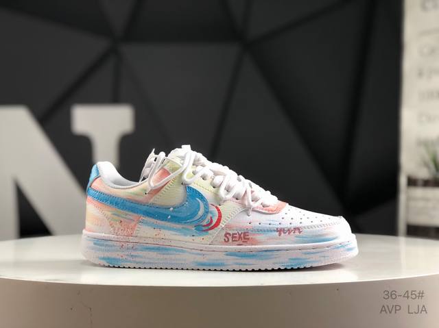Company-Grade With Half Sizes Nike Nike Court Vision Low College Vision Series C