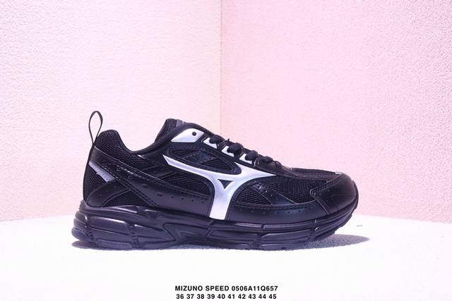 Description: Company-Grade Mizuno Speed Spring New Arrival Retro Dad Shoes Breat