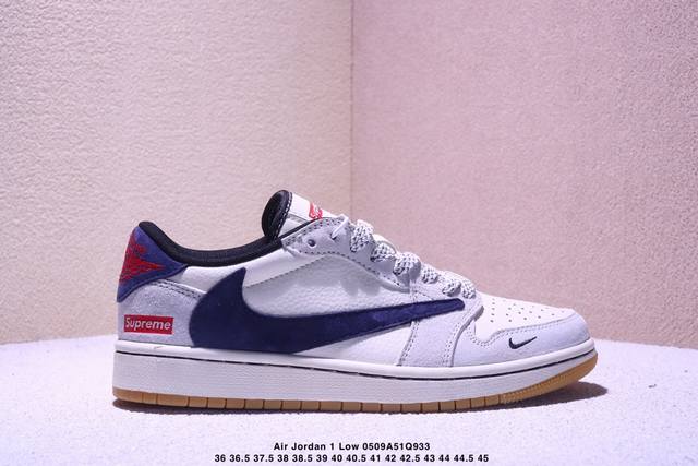 Travis Scott X Fragment Design X Jordan Air Jordan 1 Low Og Sp "Supreme Collabor