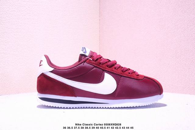 Nike Classic Cortez Nike Classic Lightweight Comfortable Retro Running Shoes For