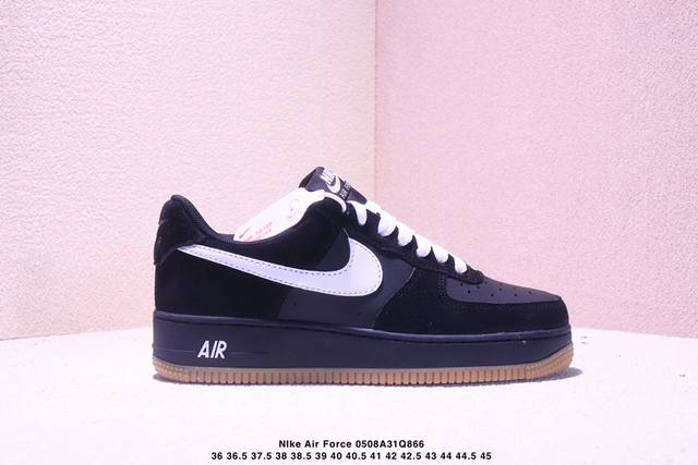 Company-Grade Nike Air Force 1 '07 Low Air Force One Low-Top Sports Shoes Casual