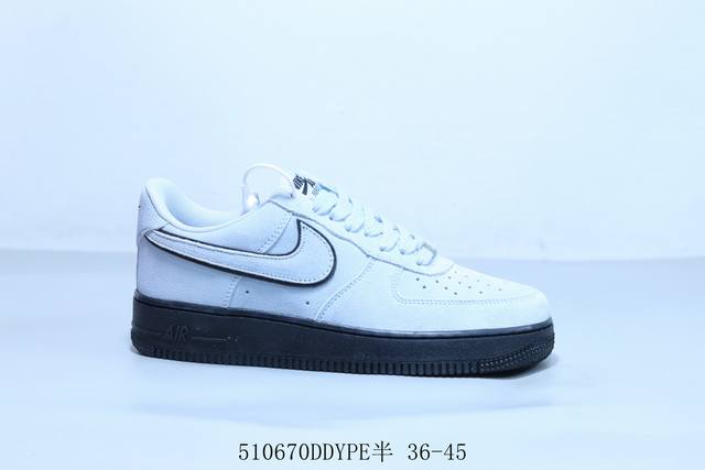 Nike Air Force 1 Af1 Low-Top Casual Sneakers, Product Code: Hq7027-100, 510670Dd