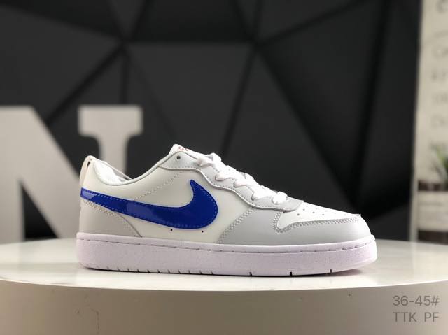 Authentic Label With Half Size Nike Nk Court Borough Low Low-Top Versatile Breat