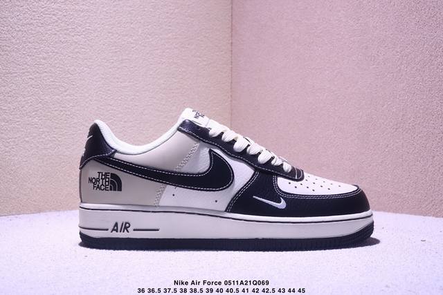 Overseas Limited Release! Company-Level Nike Air Force 1 '07 Low North Face Coll