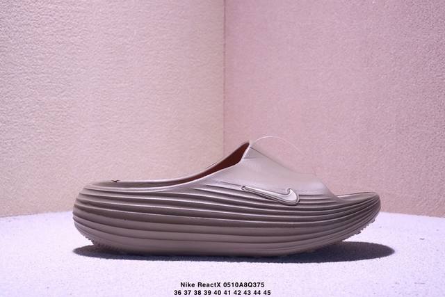 Nike Reactx Casual Thick-Soled Flip-Flop Beach Sandals Xm0510Q375