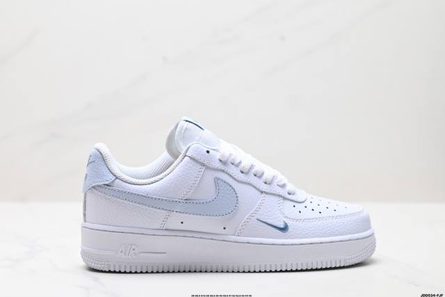 Authentic Nike Air Force 1 '07 Low-Top Casual Sports Sneakers. Featuring Soft, H