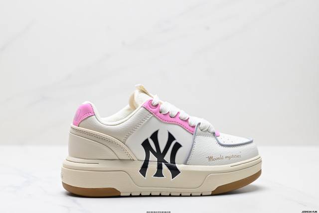 Company-Grade Mlb Chunky Liner Denim Fashionable And Versatile Thick-Soled Heigh