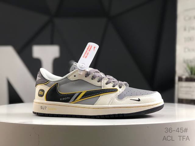 Top Layer With Half Sizes Nike Xiaomi Su7 Beige Nike Air Jordan 1 Low Og Sp Aj1